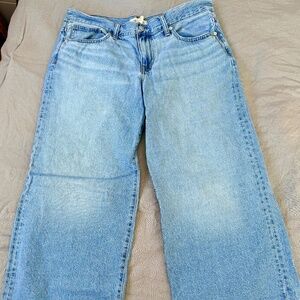 Madewell low rise super wide